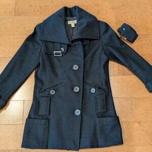 American Rag Black Wool Coat, Size S